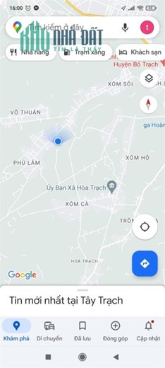 CHÍNH CHỦ CẦN BÁN GẤP Lô Đất Đẹp Vị Trí  Tại Xã Tây Trạch, Huyện Bố Trạch, Quảng Bình
