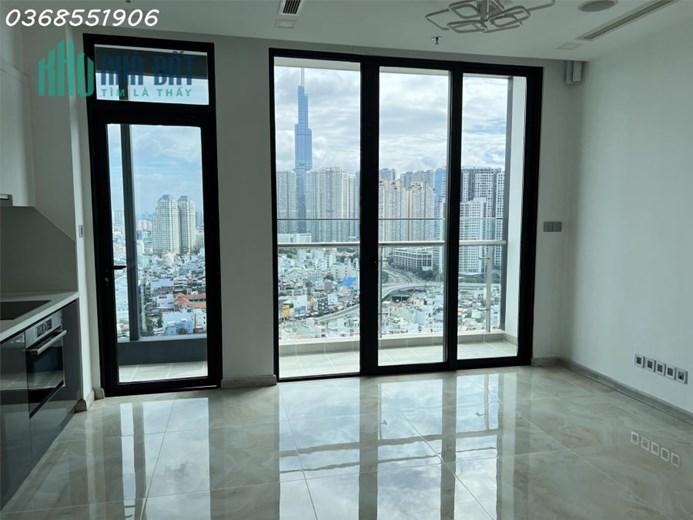 Bán gấp căn 2PN Vinhomes BaSon Quận 1, View Sông và Landmark 81 chỉ 10.6 Tỷ