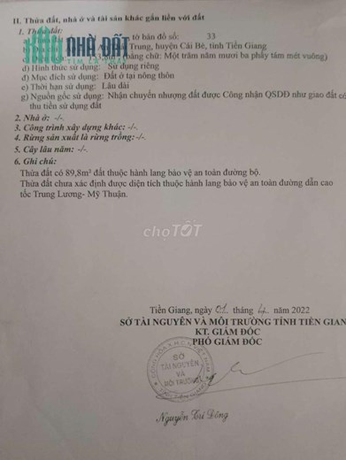CHÍNH CHỦ Cần Bán Căn Nhà Đẹp - Giá Tốt Tại Xã An Thái Trung, Cái Bè, Tiền Giang.