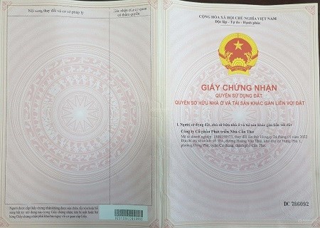 Bán đất thương mại dịch vụ tại khu TĐC Tân Phú, phường Tân Phú, quận Cái Răng, TP. Cần Thơ