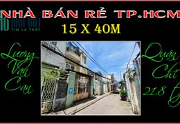 Bán rẻ vị trí đẹp 5 x 40m Lương Văn Can trung tâm Quận 8 TP.HCM