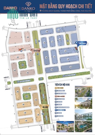 Chính chủ cần Chuyển Nhượng DỰ ÁN DANKO AVENUE, SÔNG CÔNG, THÁI NGUYÊN