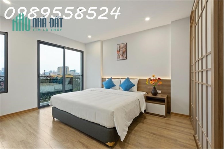 TÒA APARTMENT - FULL NỘI THẤT PHỐ XUÂN DIỆU - 81M2×7T- THANG MÁY - Ô TÔ TRÁNH – HS 110TR/THÁNG -