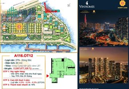 Cần Bán Gấp Căn Góc 2PN 80m2 Vinhomes Bason View Thảo Cầm Viên, Landmark Chỉ 11.5 Tỷ