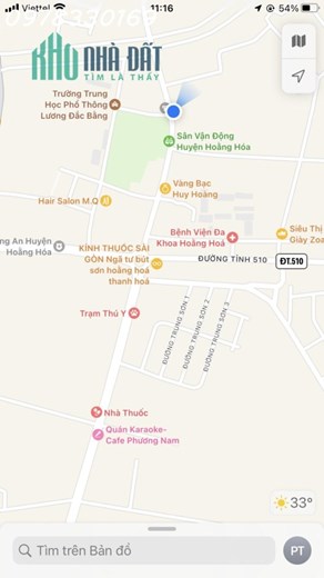 Cho thuê mặt bằng kinh doanh nhà và đất 290m2 tại trung tâm Thị Trấn Bút Sơn
