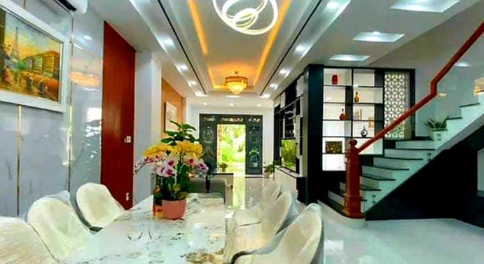 Nhà phố KDC Anh Tuấn, Nhà Bè, 4 tầng, giá 7.5 tỷ