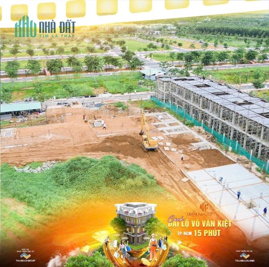 ĐẤT NỀN SHOPHOUSE DÒNG TIỀN - NHẬN LIỀN SỔ HỒNG TẠI LONG AN THE DIAMOND CITY