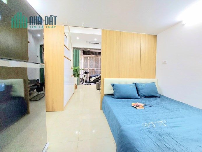 Nhỉnh 1 tỷ có ngay nhà phố Lê Thanh Nghị, 32m2 x 1,5 tầng, full nội thất