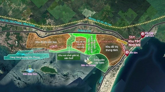Bán Đất Ven Biển Phân khu 8, Khu TĐC Ninh Mã Mới, KKT Vân Phong