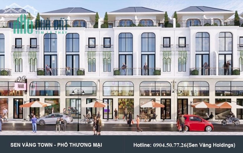 Bán Nhà Phố Thương mại Sen Vàng - Quách Điêu-Bình Chánh, Giá chỉ từ 7 Tỷ