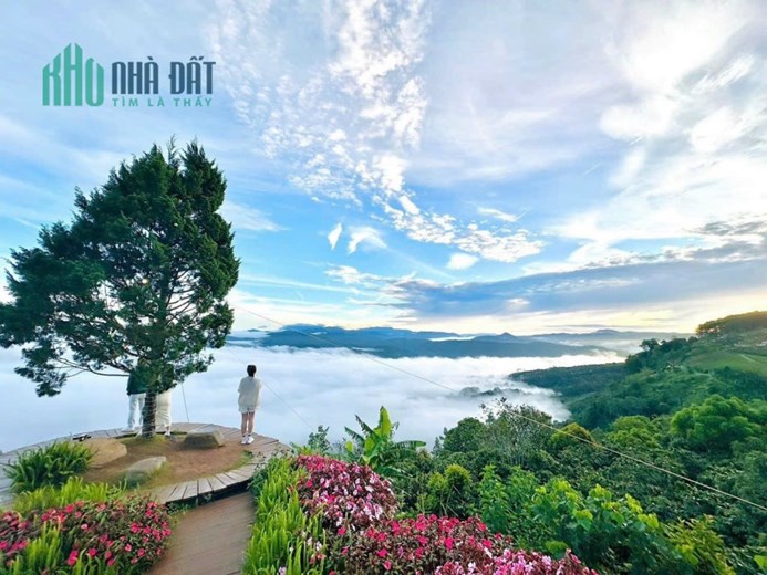 BÁN ĐẤT THỔ CƯ VIEW SĂN MÂY TRUNG TÂM TP. BẢO LỘC CHỈ 1tỷ3