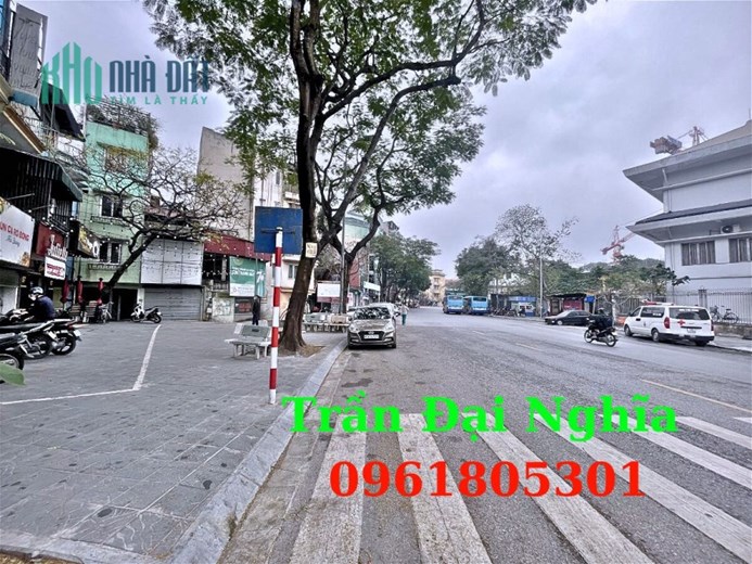 Mặt phố Trần Đại Nghĩa 100m2, 3 tầng Hai Bà Trưng Hà Nội