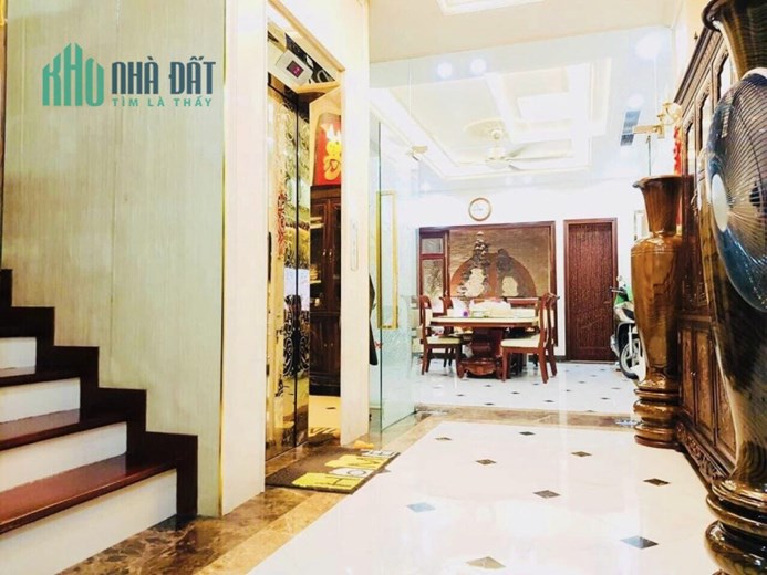 Bán nhà Mặt ngõ Lạc Long Quân (Thông Nguyễn Hoàng Tôn) 100m², 6 tầng, MT 5m, giá 47.5 tỷ Tây Hồ.