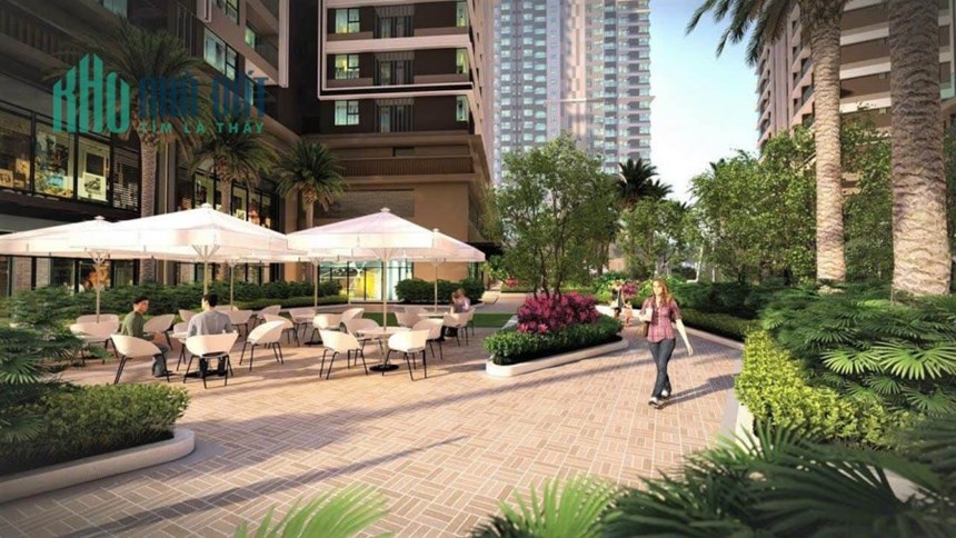 Akari City Căn Hộ 2 Ban Công , View Quảng Trường Ánh Sáng Và Hồ Bơi