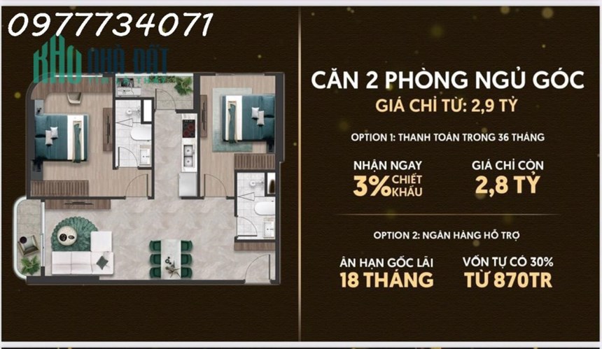 BÁN CĂN HỘ DỰ ÁN EMERALD 68 NGAY CỔNG CHÀO BÌNH DƯƠNG GIÁ CHỈ 1,5 TỶ