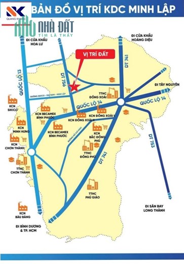 MINH LẬP CENTRAL - Bán đất giá siêu tốt Minh Lập, Chơn Thành, Bình Phước