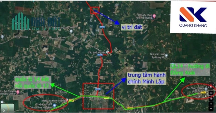 MINH LẬP CENTRAL - Bán đất giá siêu tốt Minh Lập, Chơn Thành, Bình Phước