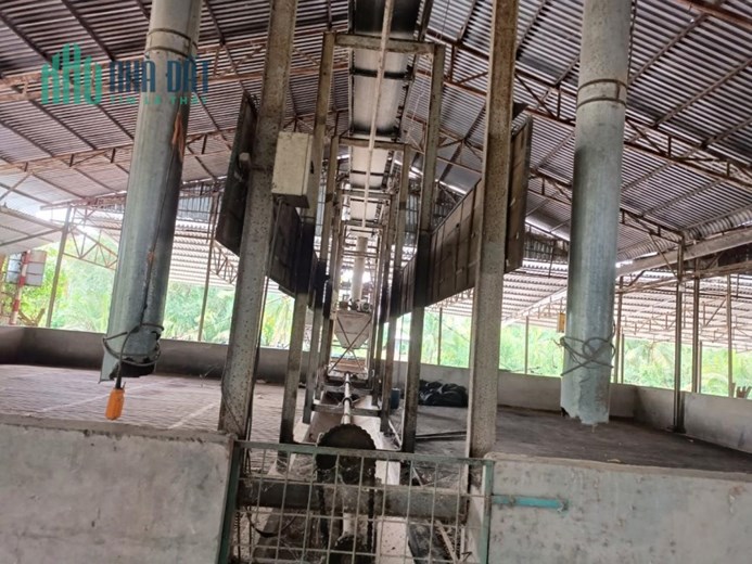 CẦN CHO THUÊ HOẶC CHUYỂN NHƯỢNG  Lò Xấy Lúa Công Suất Lớn 250 Tấn /24h Tại Giồng Riềng