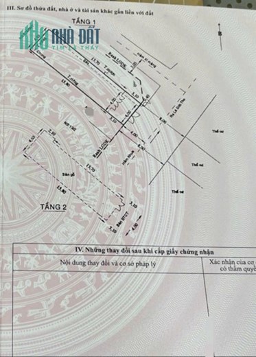 Bán nhà Lê Đức Thọ, Phường 16, 4.5x20m, hẻm xe tải 8m, 2 tầng chỉ 5.95 tỷ TL