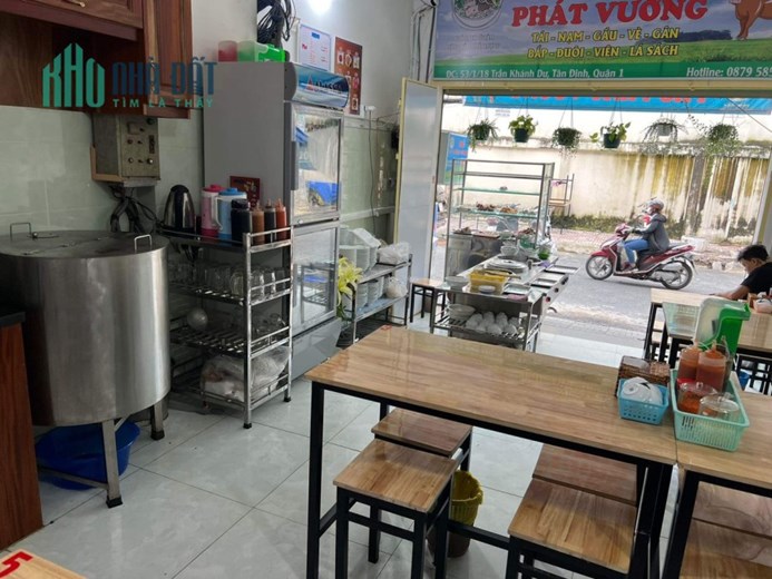 CẦN CHO THUÊ LẠI QUÁN BUỔI CHIỀU TỪ 14H - 3H SÁNG ĐỊA CHỈ; 53/1/18 TRẦN KHÁNH DƯ, TÂN ĐỊNH, QUẬN 1.