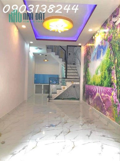 Nhà bán Q10, hẻm 3m thông Nguyễn Tri Phương, 4 tầng nở hậu chỉ 5 tỷ