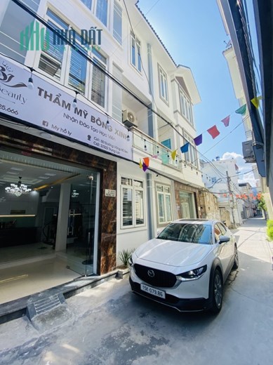 Nhà Mặt ngõ thông phố Trung Lực ôtô vào nhà phù hợp kinh doanh nail, spa…