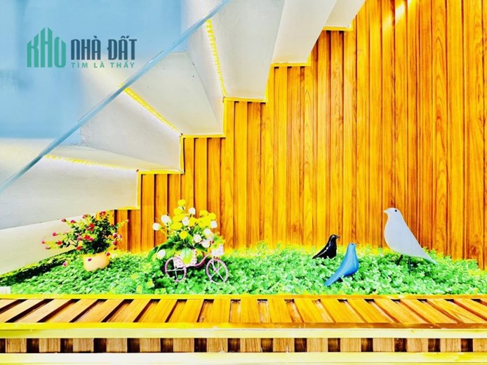 XE HƠI TỚI NHÀ - 3 LẦU - 4PN - GẦN LÀNG HOA - CHỈ 4.18 TỶ - KHU DÂN TRÍ CAO TẦNG - FULL NỘI THẤT
