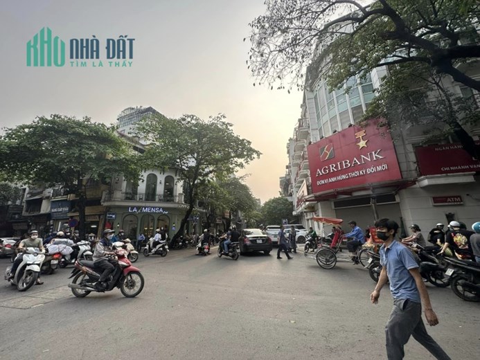 VUA MẶT PHỐ: Bán nhà Mặt phố Hàng Điếu: 44,5m 2tg, Mt 12.3m, 58 tỷ, Lô Góc - CAM KẾT THẬT