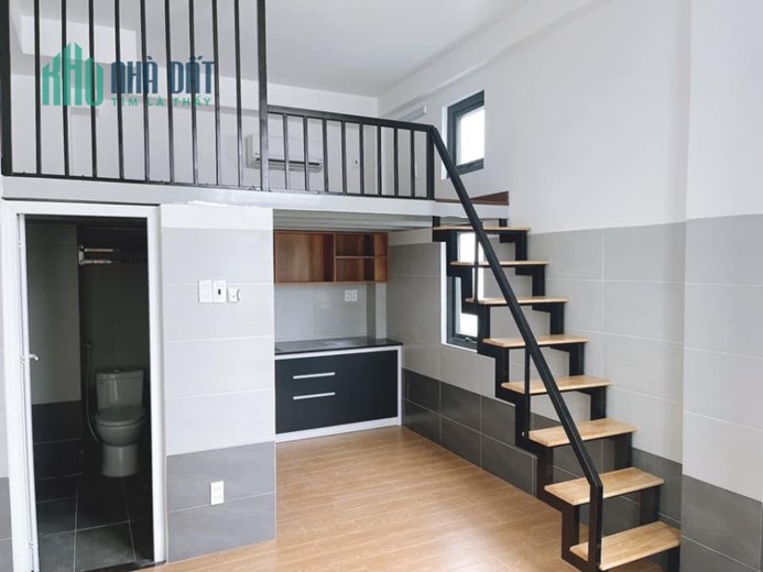 Phòng có gác đầy đủ tiện nghi tại 600/33 Quang Trung, P11, Gò Vấp