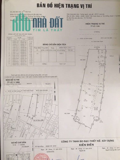 GIA ĐÌNH CHÍNH CHỦ CẦN BÁN ĐẤT MẶT TIỀN ĐẮC ĐỊA ĐƯỜNG TRẦN XUÂN SOẠN, P TÂN KIỂNG, QUẬN 7