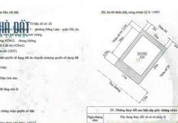 Bán lô đất tuyến 2 Lê Hồng Phong diện tích 425 M