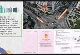 Bán gấp lô góc Sàn Thương Mại Golden Field - Sẵn Bibo Mart đang thuê - Tiền thuê 100tr/tháng