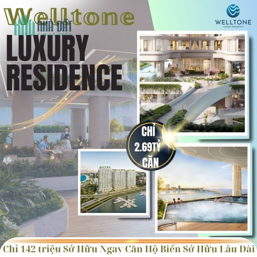 Căn Hộ Cao Cấp Welltone Luxury Residence Có Phố Đi Bộ Trên Không Lên Đến 1800m2