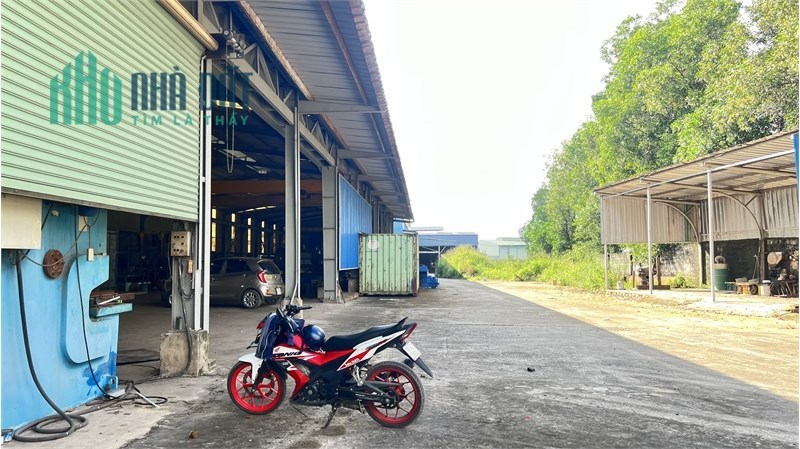 xưởng sản xuất cho thuê có sẵn máy móc chuyên ngành cơ khí, tại phước tân