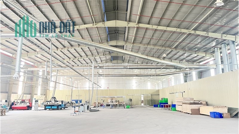 nhà xưởng sản xuất . thu hút Sx chế biến gỗ, tái chế nhựa. các ngành khác theo Quy định