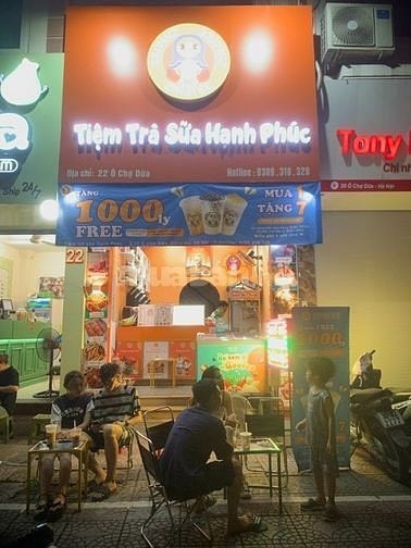 Chính chủ cần sang nhượng cửa hàng Trà sữa -Kem -Đồ ăn vặt-Bánh Mì tại 22 Ô chợ dừa- Đống Đa-Hà Nội