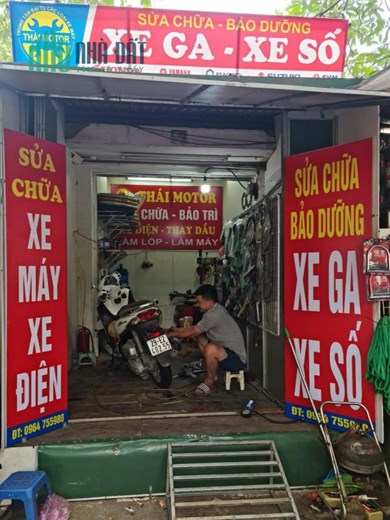 SANG NHƯỢNG CỬA HÀNG SỬA CHỮA XE MÁY