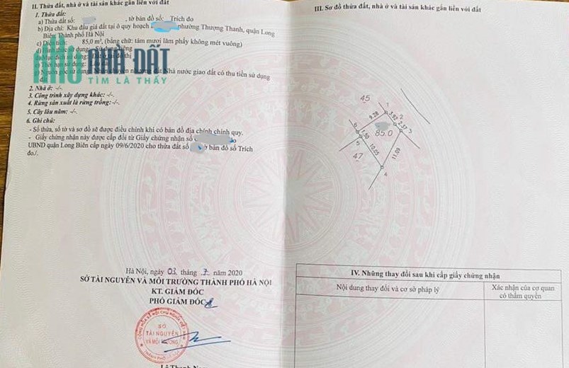 Đất đấu giá Thượng Thanh, 85m, MT 6.5m, ô tô tránh, vỉa hè, kinh doanh, 8 tỷ