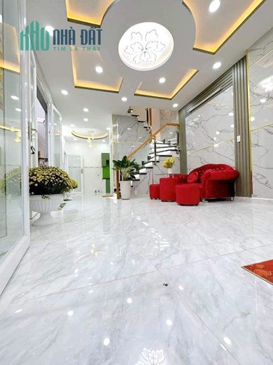 Nhà bán Trệt, lầu mới hẻm ô tô 154 Âu Dương Lân P3Q8 - 5 Tỷ 7