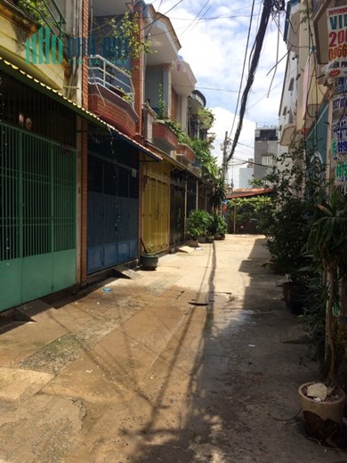 Cho thuê nhà hẻm 87 Nguyễn Sỹ Sách, gần chợ Tân Trụ