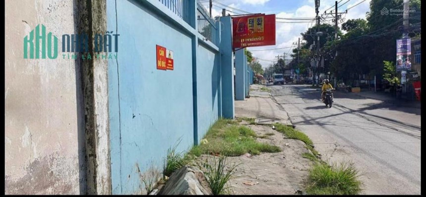 Bán kho mặt tiền đường ngang 54m, diện tích lớn, gần QL1A, Q12.