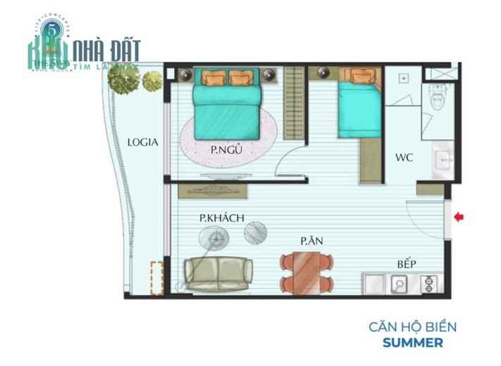 Căn hộ biển Phú Quốc chỉ 150 triệu - HĐMB (10%)