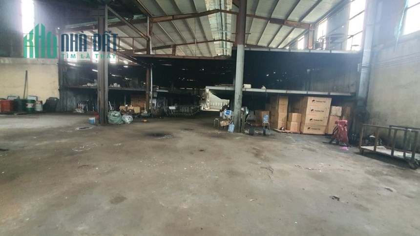 NHÀ XƯỞNG VÀ NHÀ Ở 2 MẶT TIỀN TẠI HÓC MÔN 1764M2 SHR 47 TỶ. LH:0966334433
