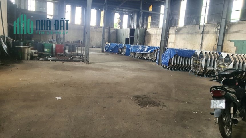 NHÀ XƯỞNG VÀ NHÀ Ở 2 MẶT TIỀN TẠI HÓC MÔN 1764M2 SHR 47 TỶ. LH:0966334433