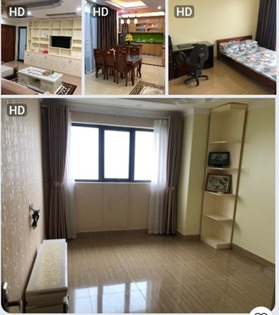 Cho thuê CHCC cao cấp khu Ngoại giao đoàn Bắc Từ Liêm; 0913573886