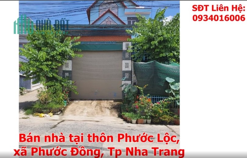 CẦN  BÁN CĂN NHÀ 3 TẦNG TẠI  Thôn Phước Lộc , xã Phước Đồng ,TP  Nha Trang, Khánh Hoà