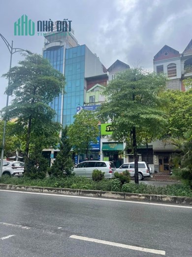 [ ĐẲNG CẤP] TÒA VP MẶT PHỐ NGUYỄN HOÀNG 110M2, 9T, HÈ ĐÁ BÓNG, KD SẦM UẤT.