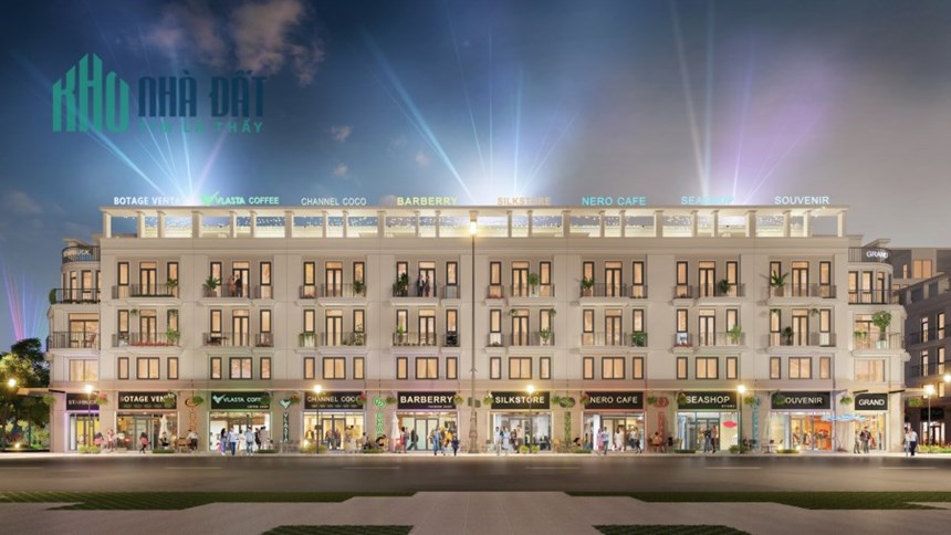 💥 #ĐỘC_QUYỀN căn #Shophouse mặt biển Vlasta Sầm Sơn.