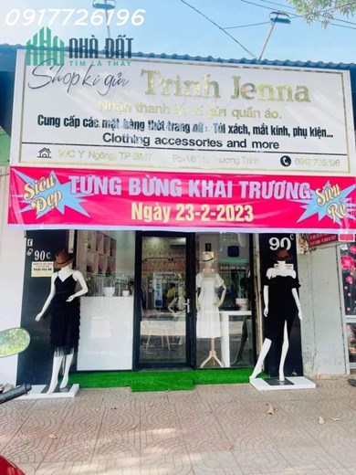 CẦN SANG NHƯỢNG SHOP QUẦN ÁO ĐANG KINH DOANH (CÓ CHỖ Ở LẠI). ĐỊA CHỈ: 90C, Y NGONG, TP BUÔN MA