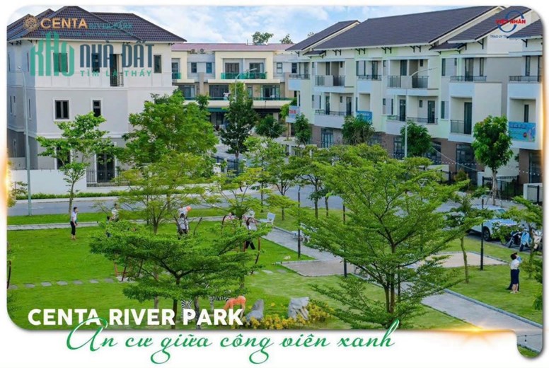 Sắp ra mắt Centa River Park Shophouse ôm trọn công viên trung tâm và sông tự nhiên